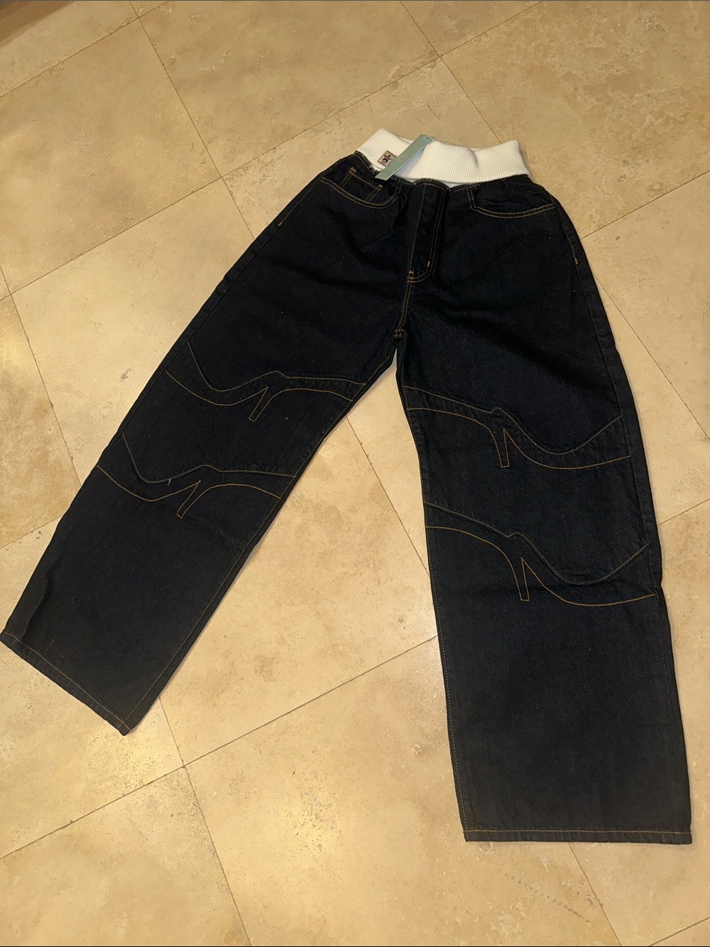 Revice Baggy Women’s Jeans with Contrast Stitching